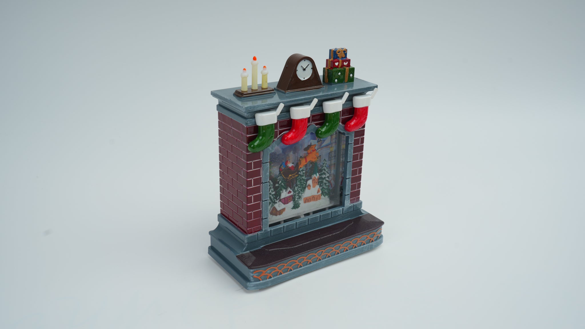 Fireplace Christmas Light