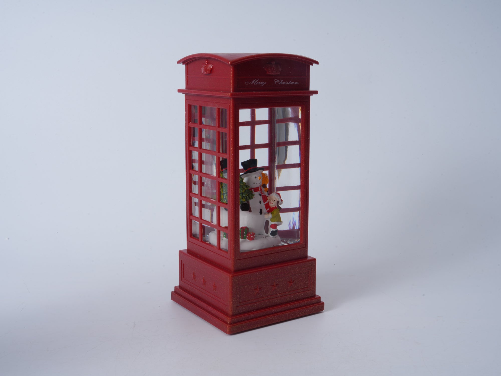 Christmas Phone Booth Light