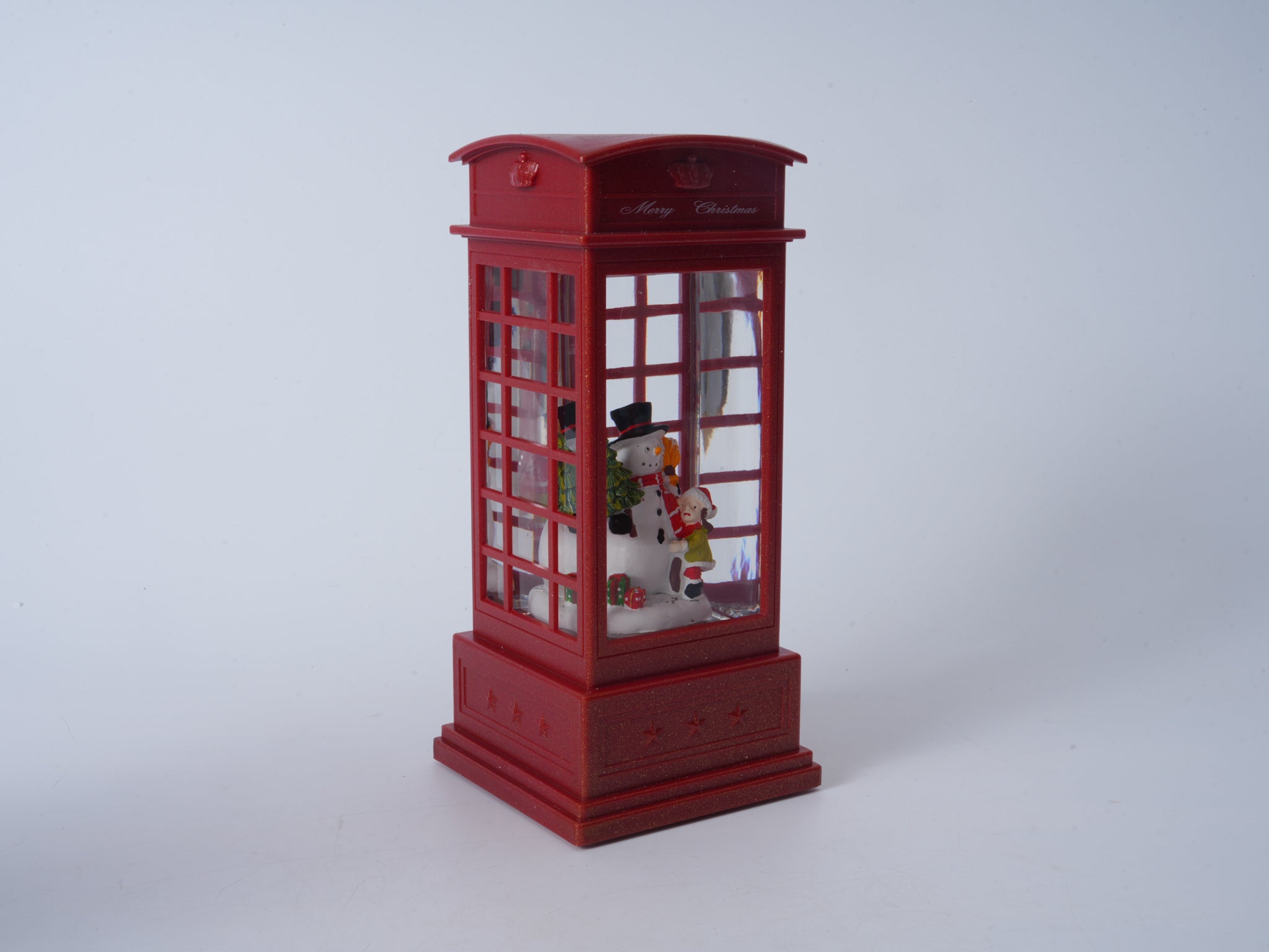 Christmas Phone Booth Light