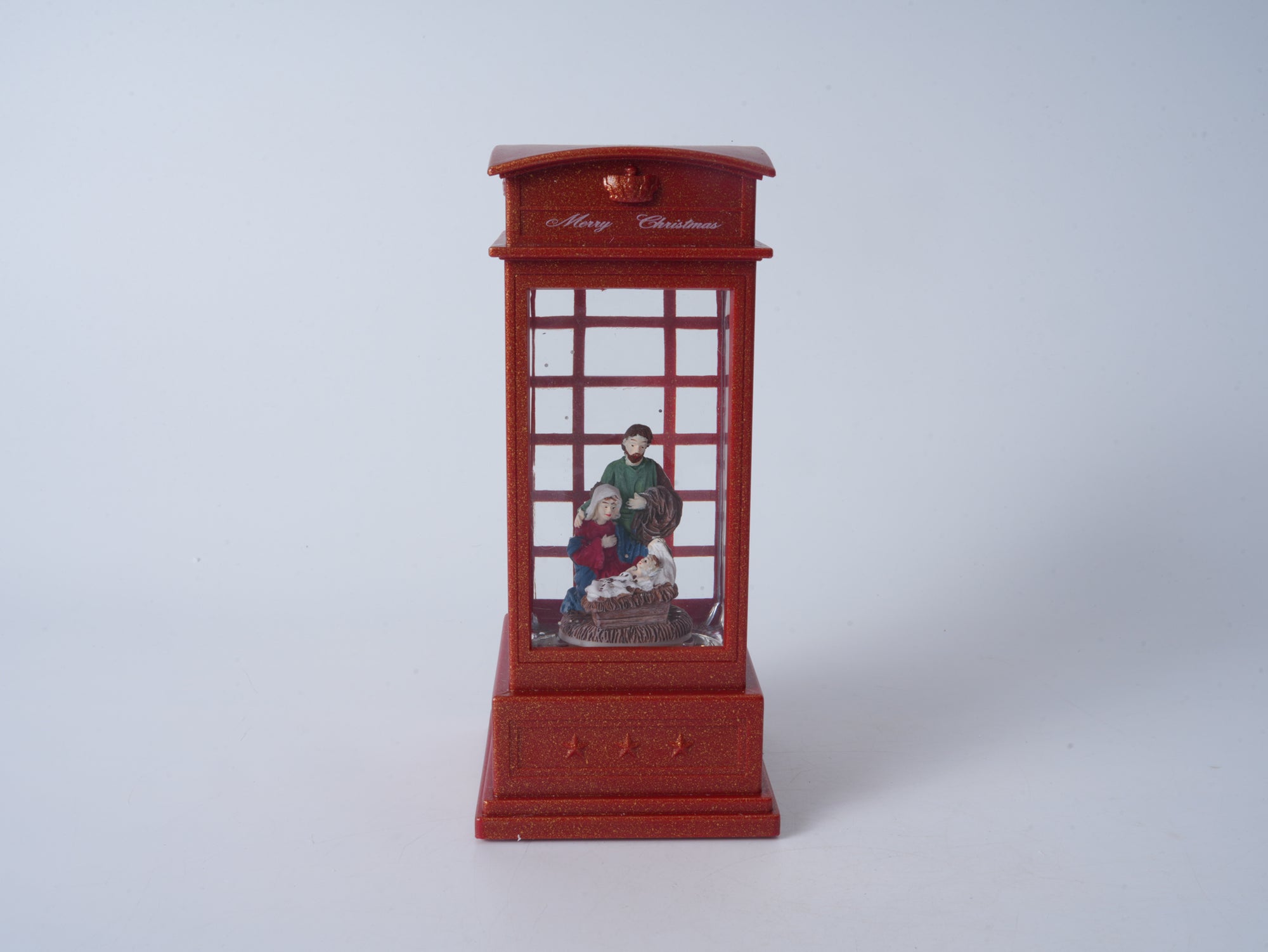 Christmas Phone Booth Light