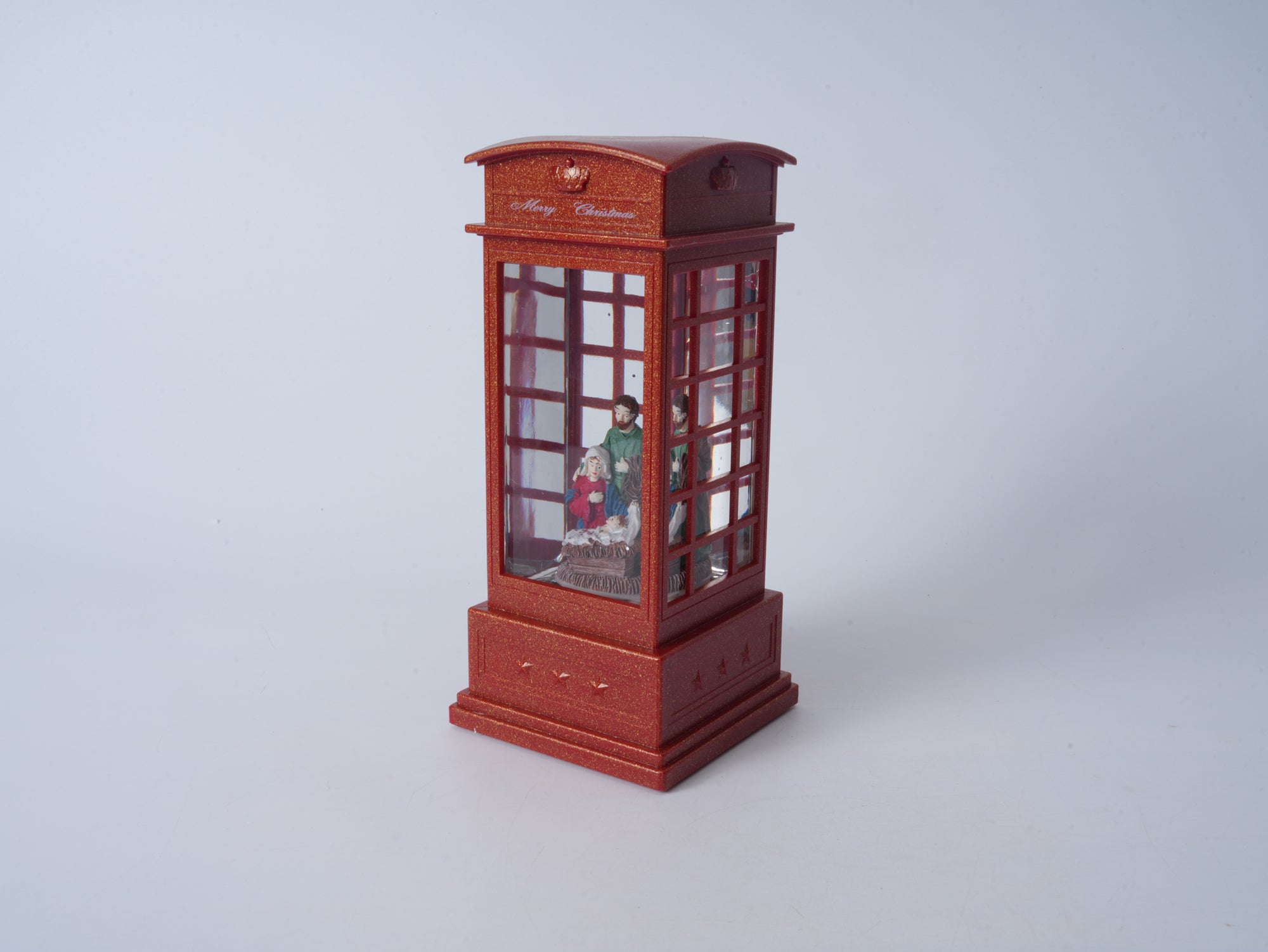 Christmas Phone Booth Light