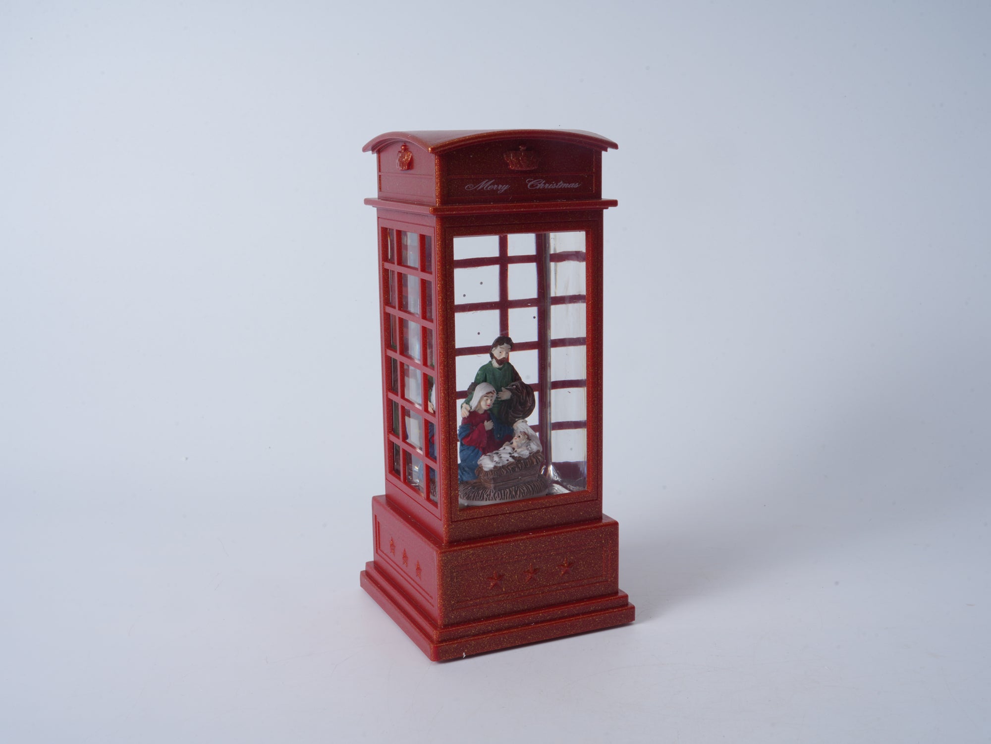 Christmas Phone Booth Light