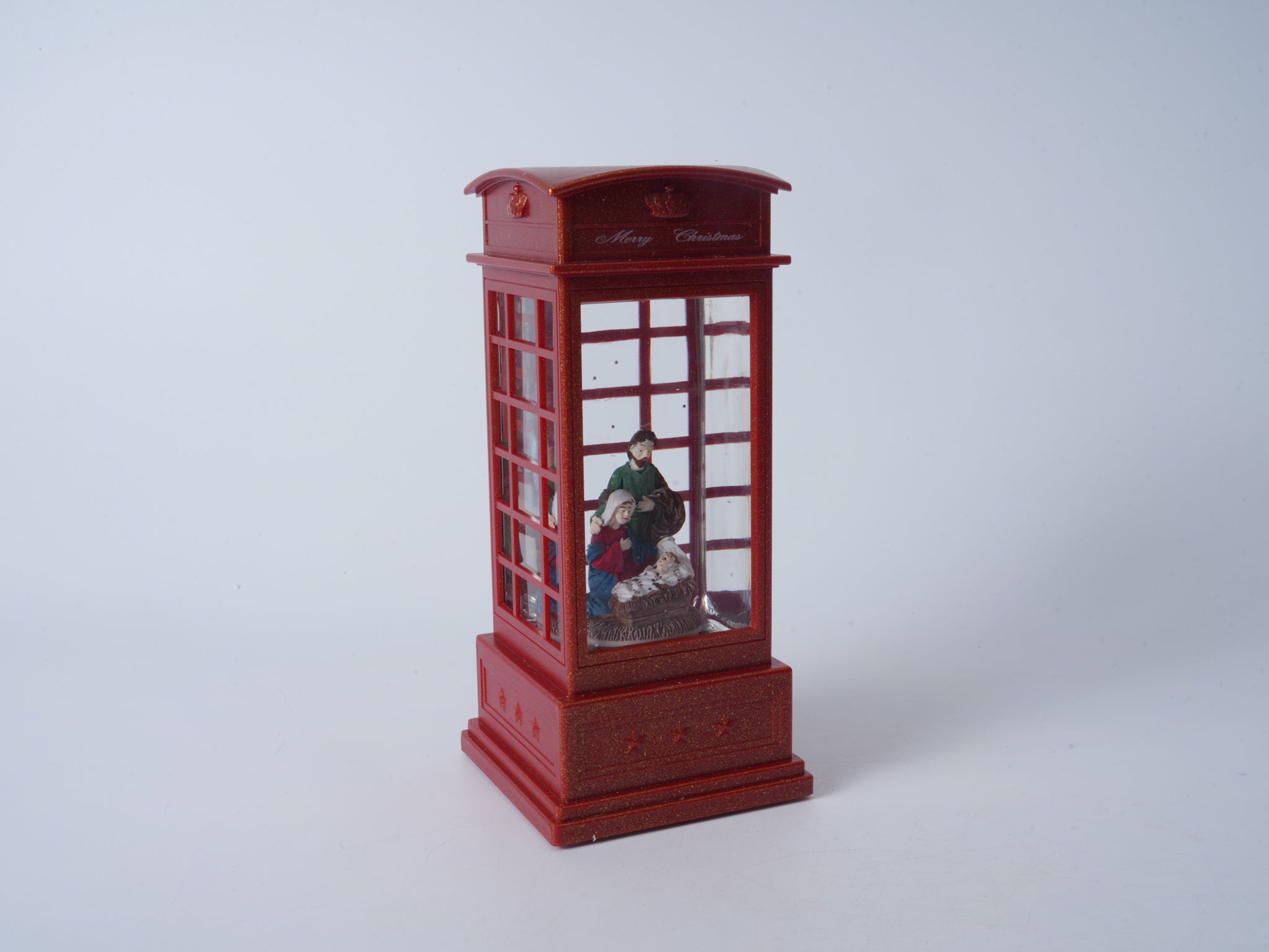 Christmas Phone Booth Light