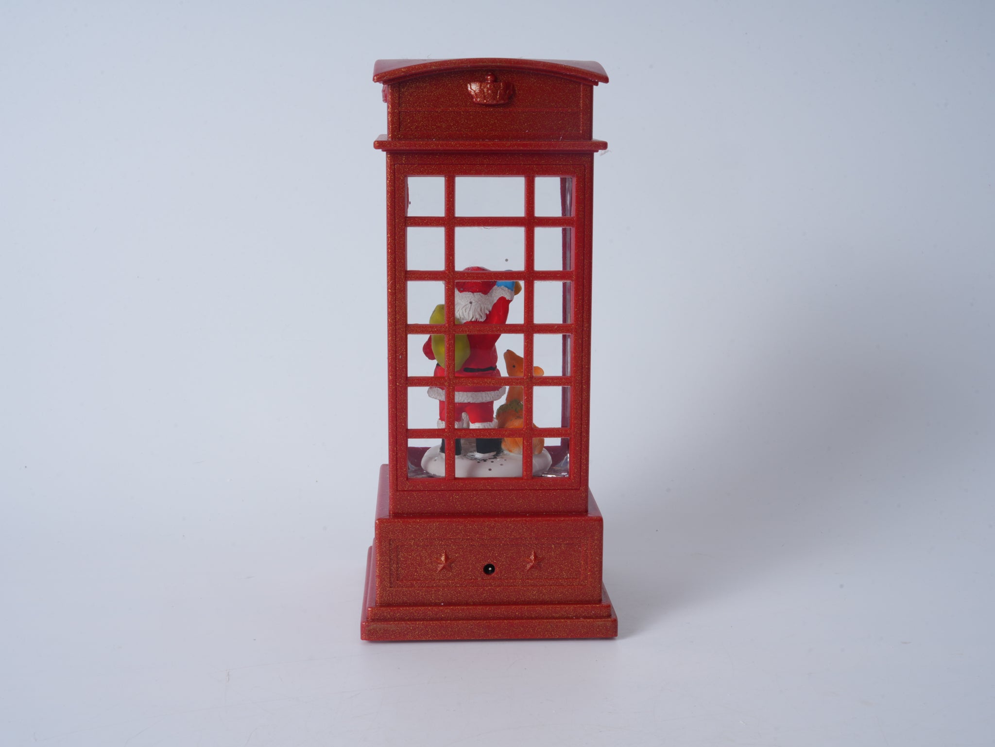 Christmas Phone Booth Light