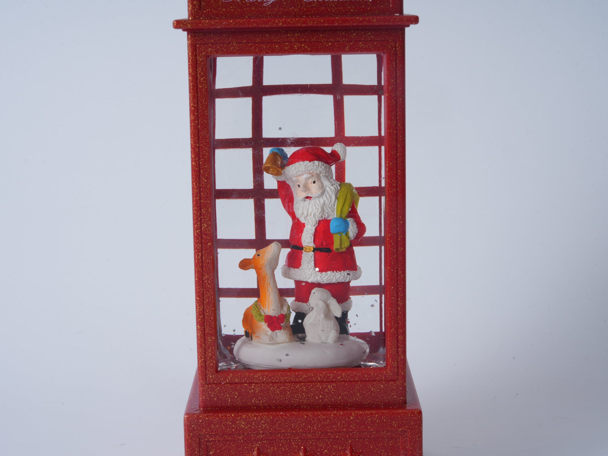 Christmas Phone Booth Light