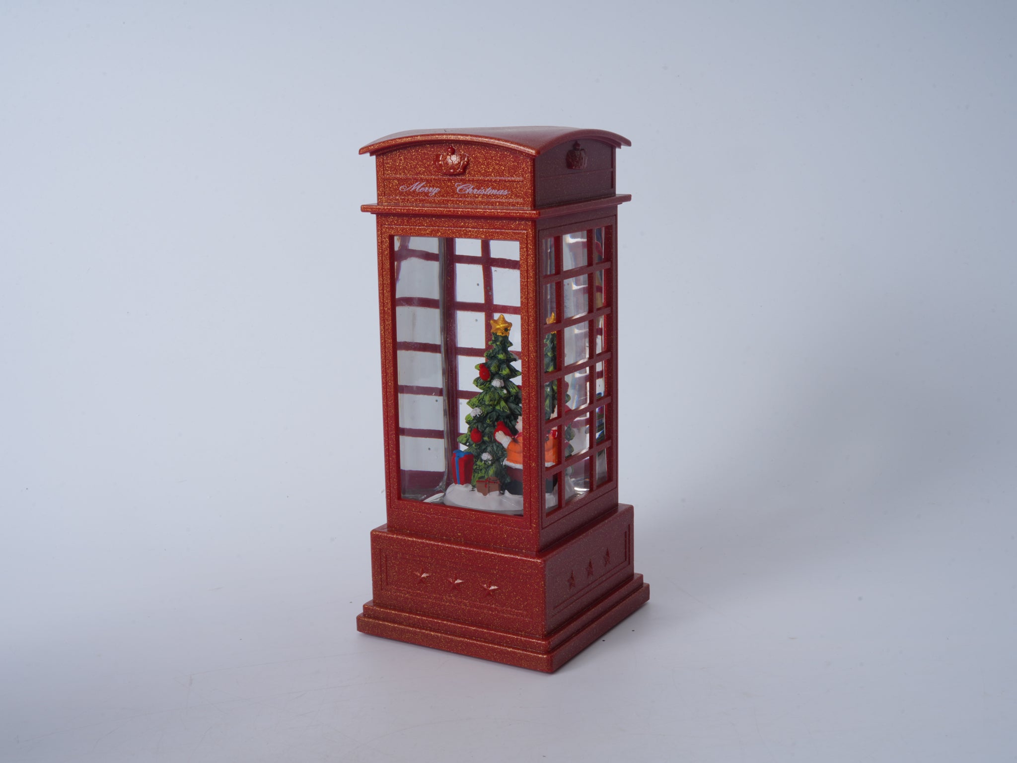 Christmas Phone Booth Light