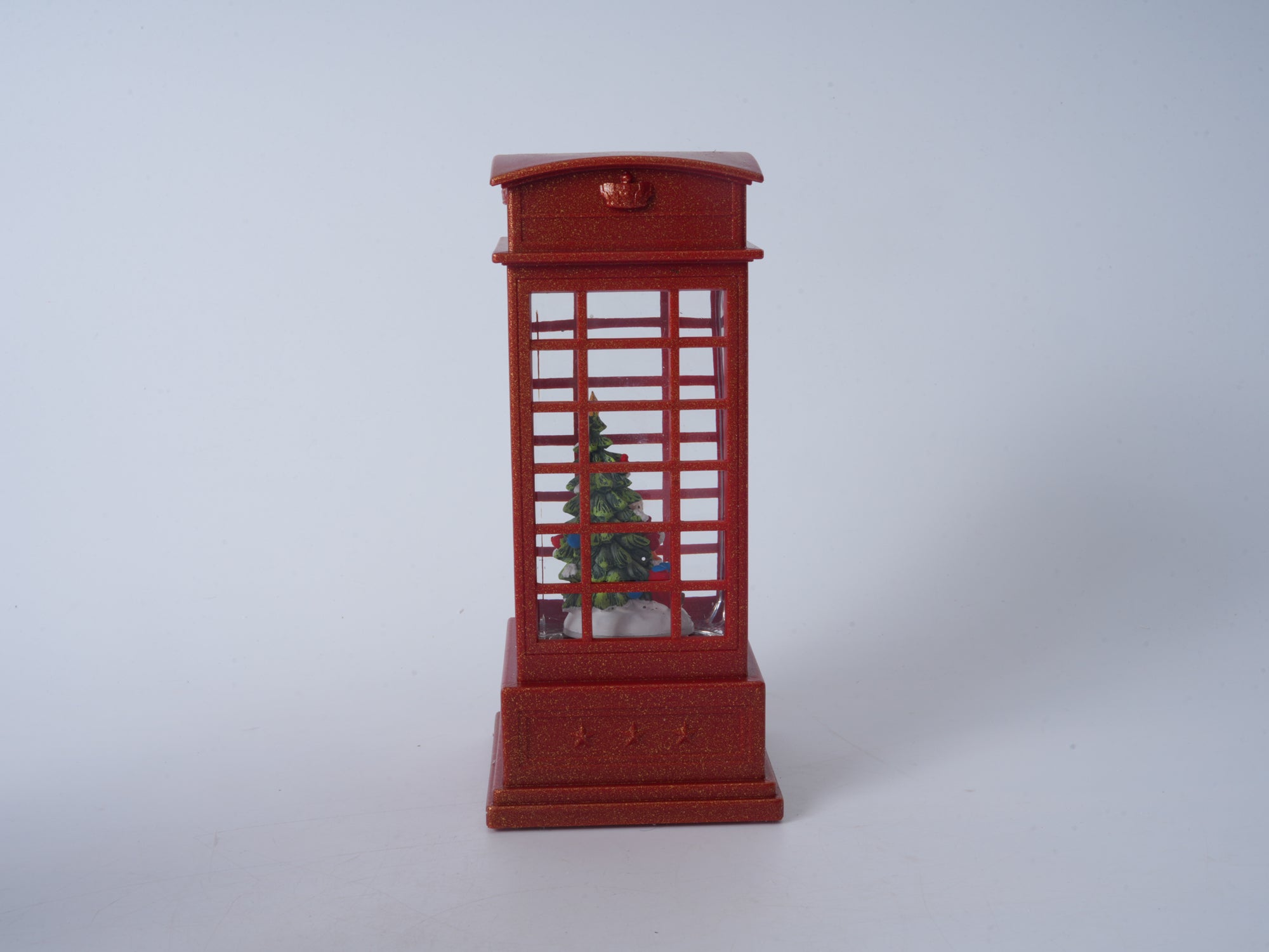 Christmas Phone Booth Light