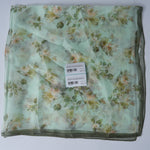 Spring Blossoms Double-Sided Jacquard Silk Scarf