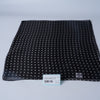 Chiffon Silk Polka Dot Scarf – Black