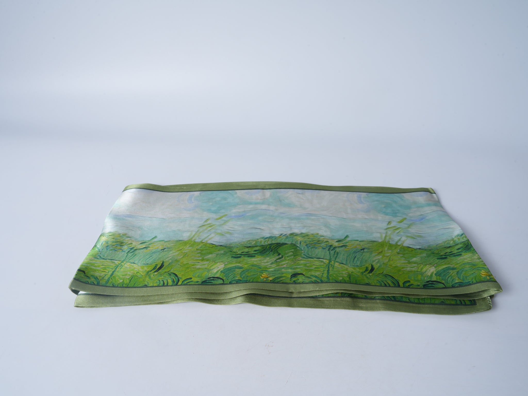 Summer Meadow Silk Ribbon Scarf