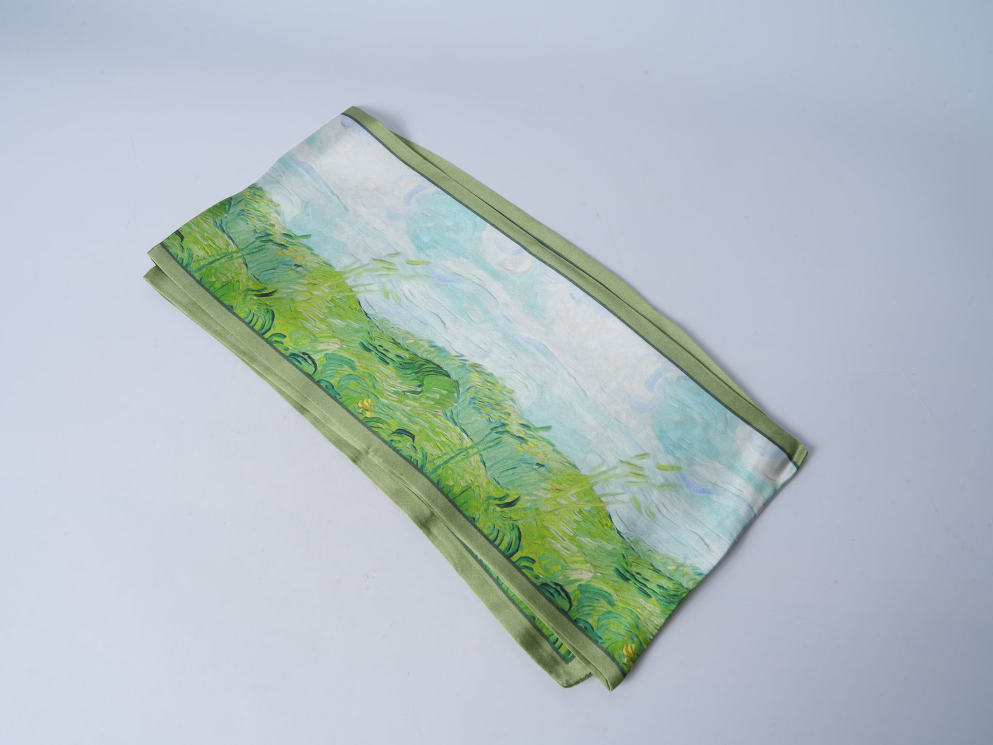 Summer Meadow Silk Ribbon Scarf