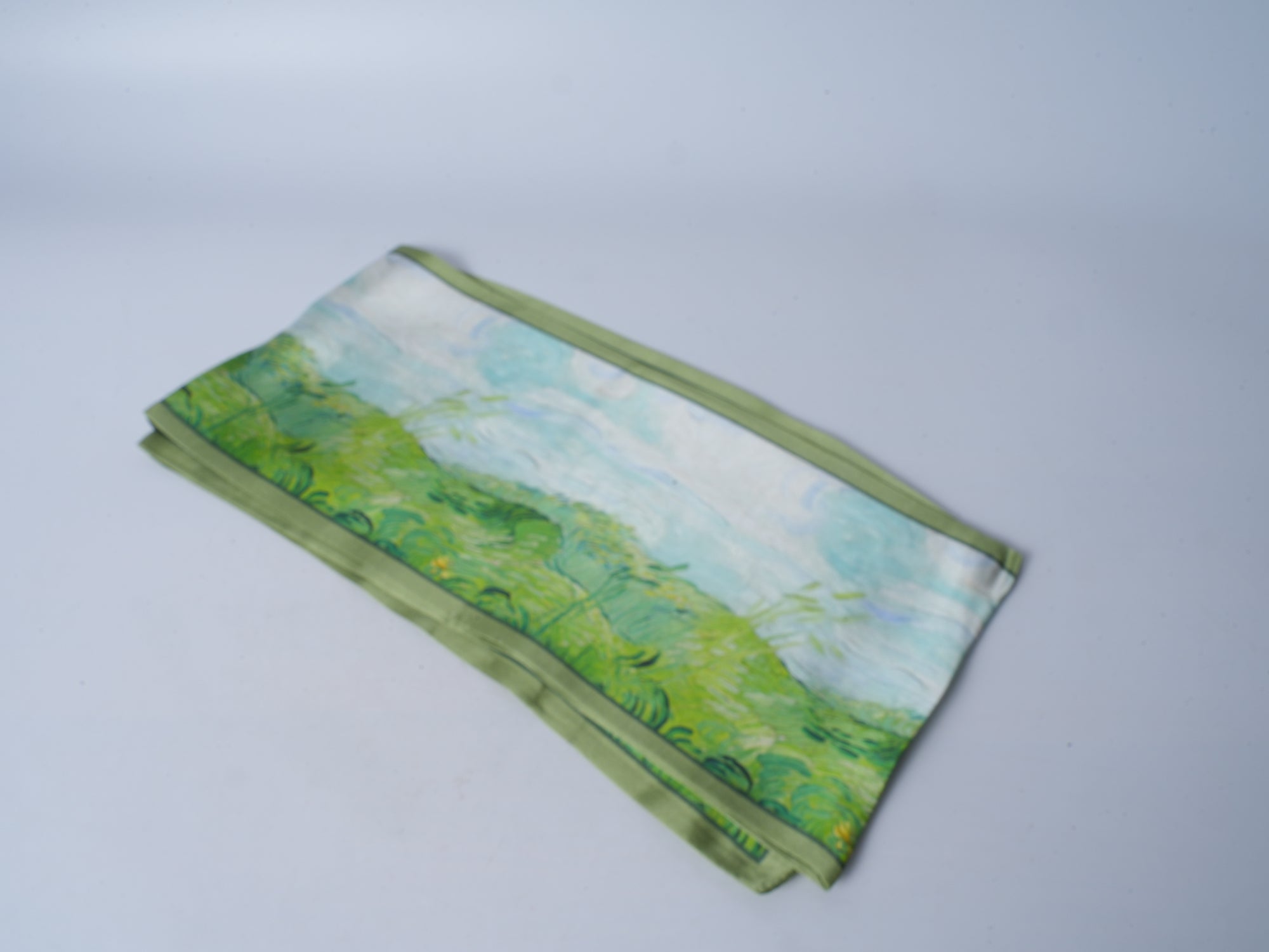 Summer Meadow Silk Ribbon Scarf