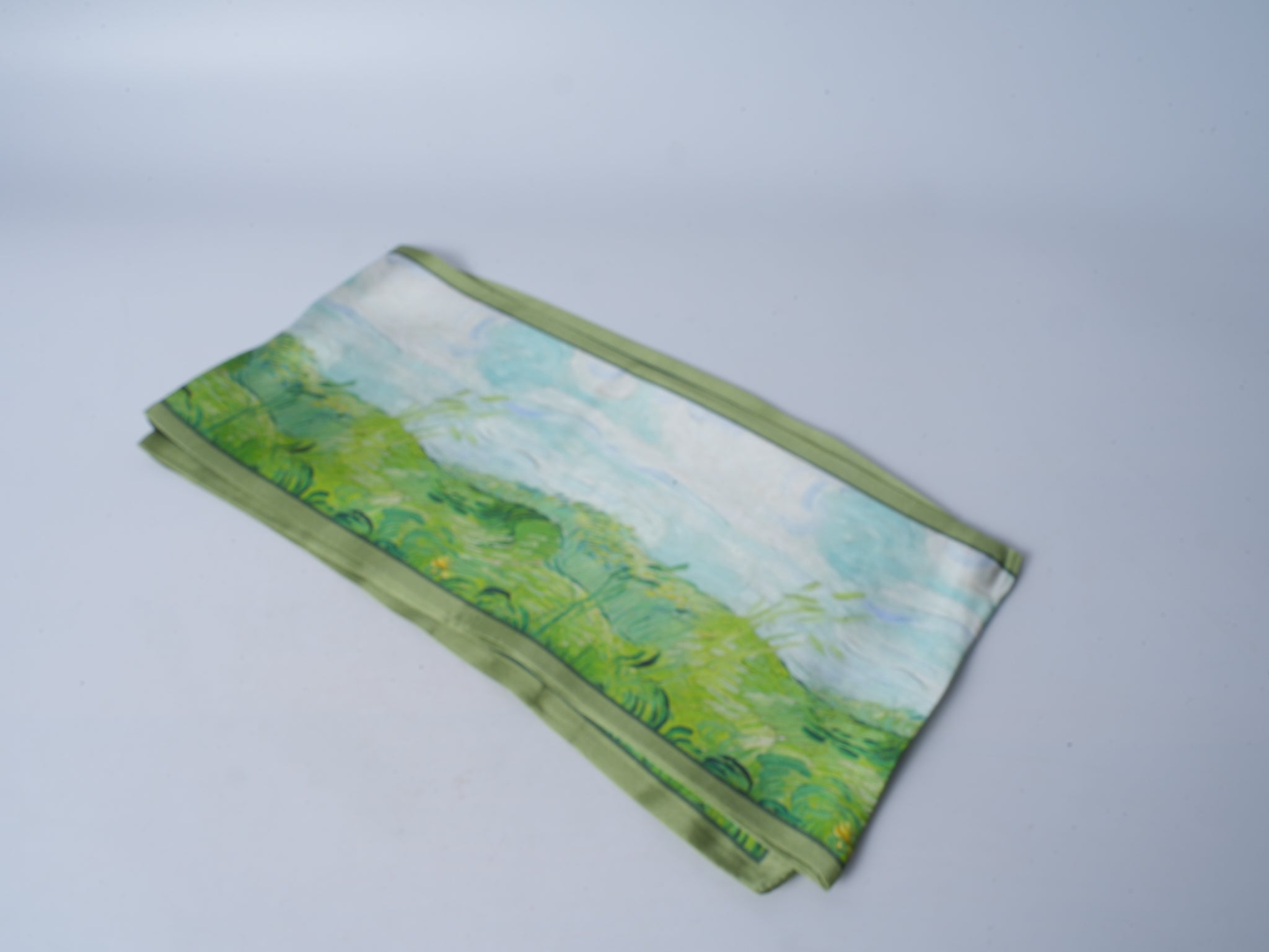 Summer Meadow Silk Ribbon Scarf