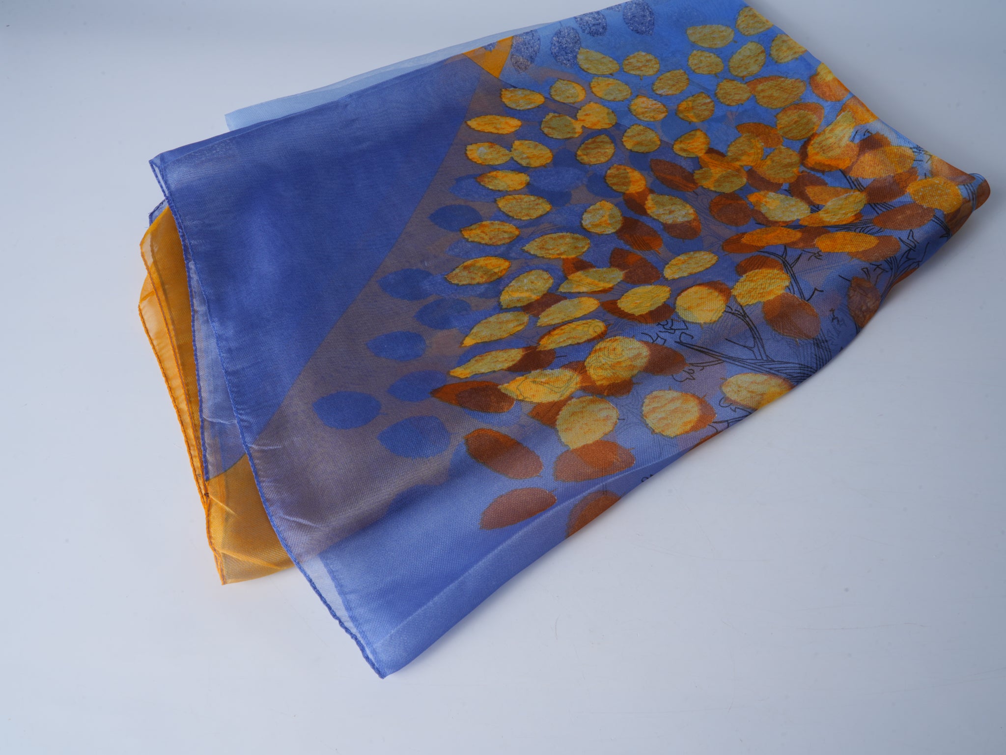 Lemon Yellow Soft Beach Scarf