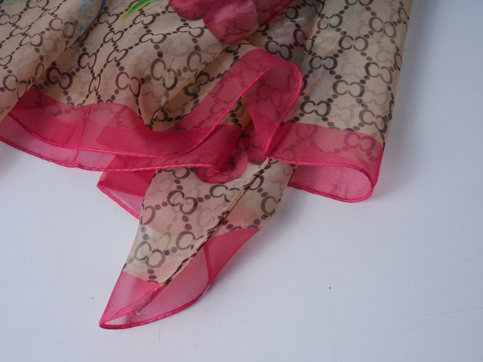 Floral Shadow Soft Beach Scarf