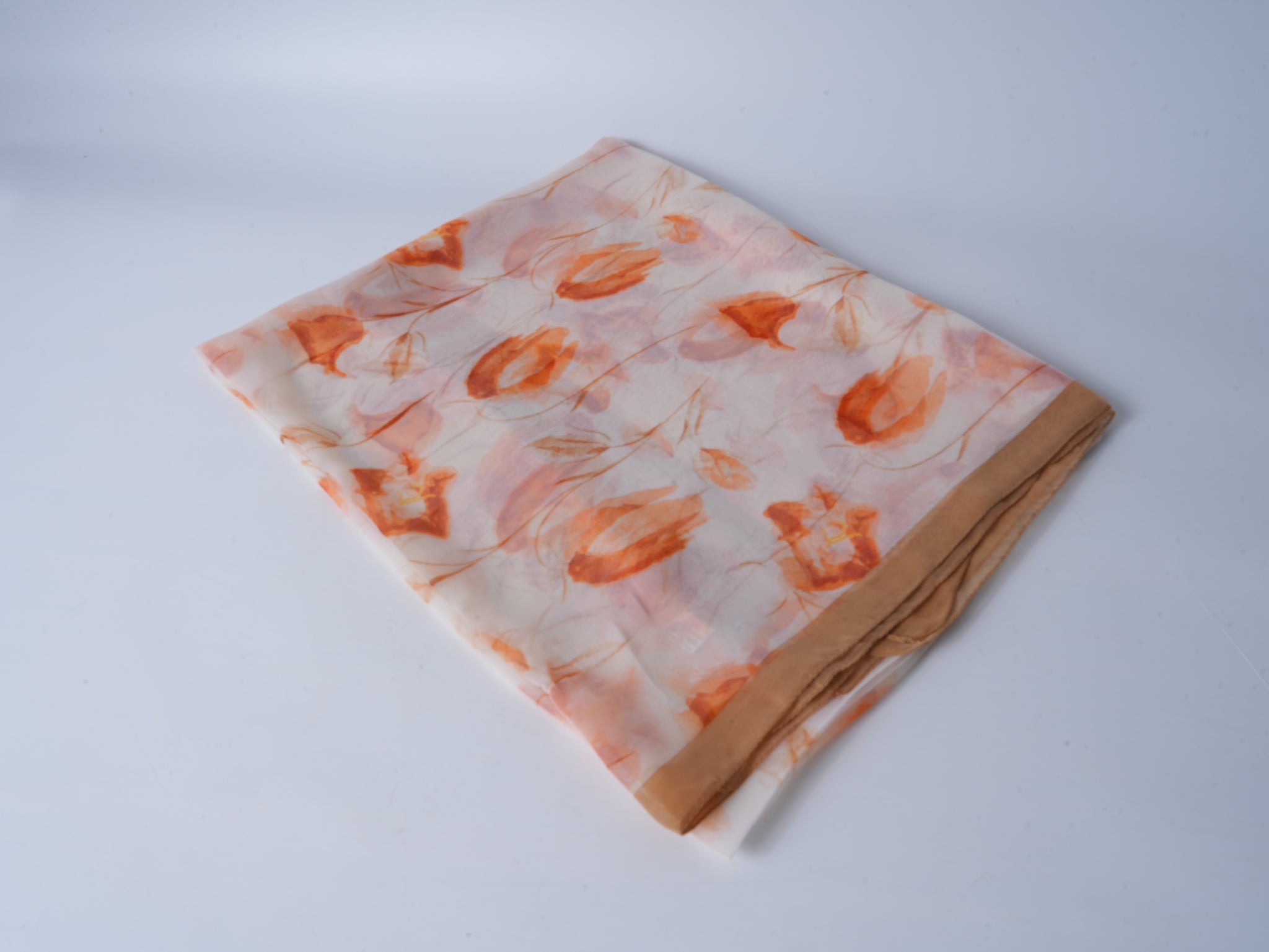 Pink Orange Soft Beach Scarf