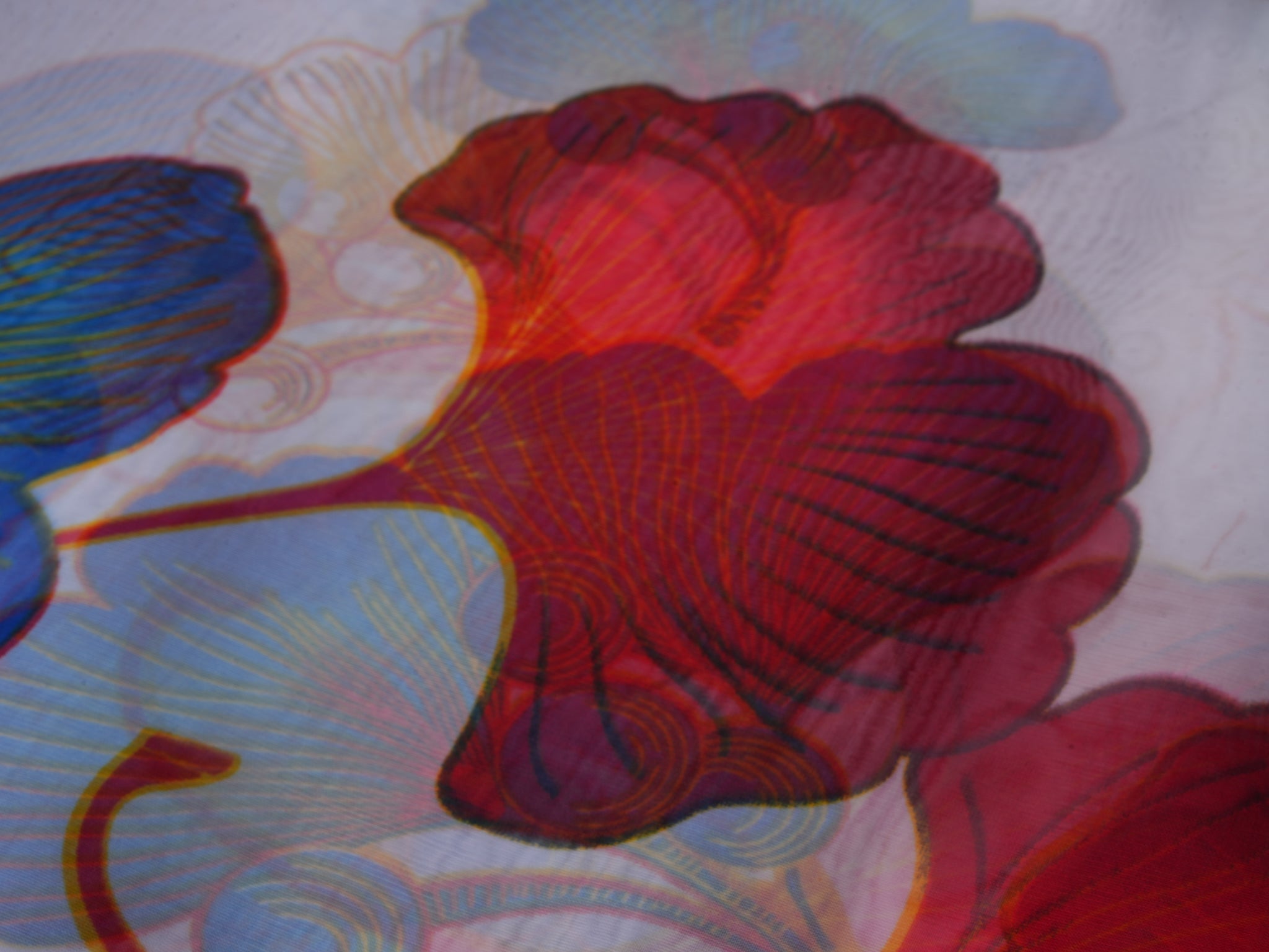 Ginkgo Soft Beach Scarf