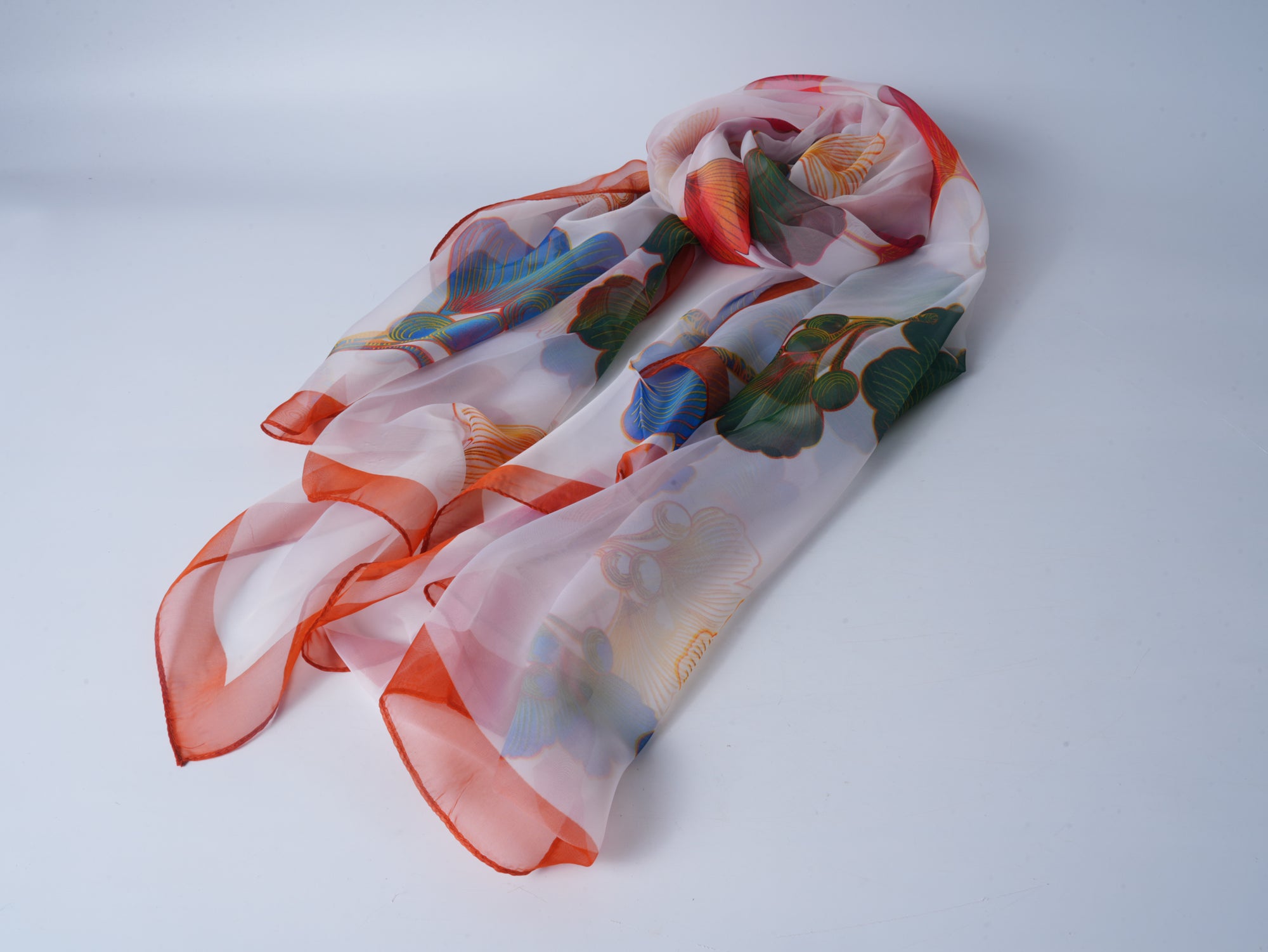 Ginkgo Soft Beach Scarf