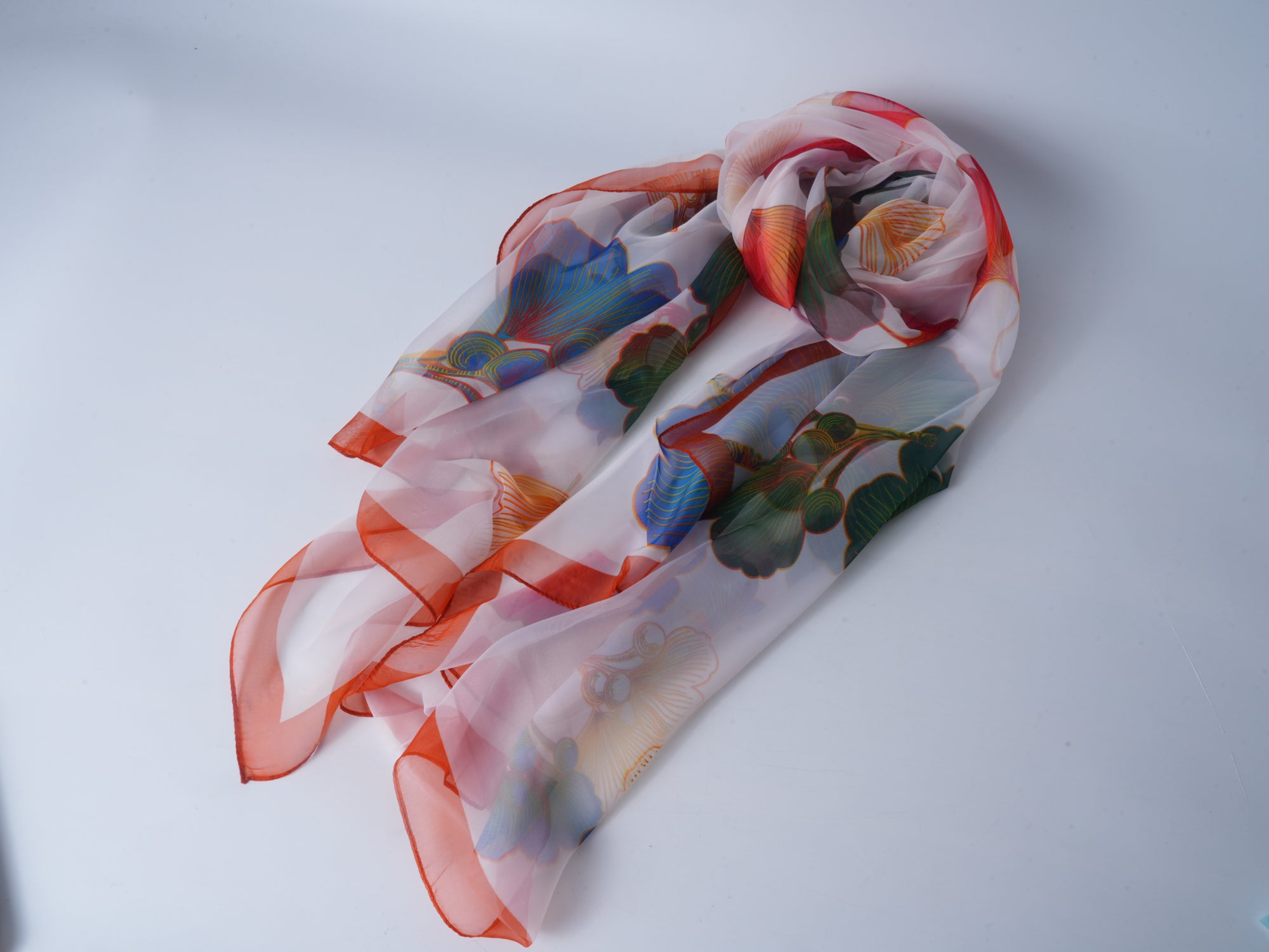 Ginkgo Soft Beach Scarf