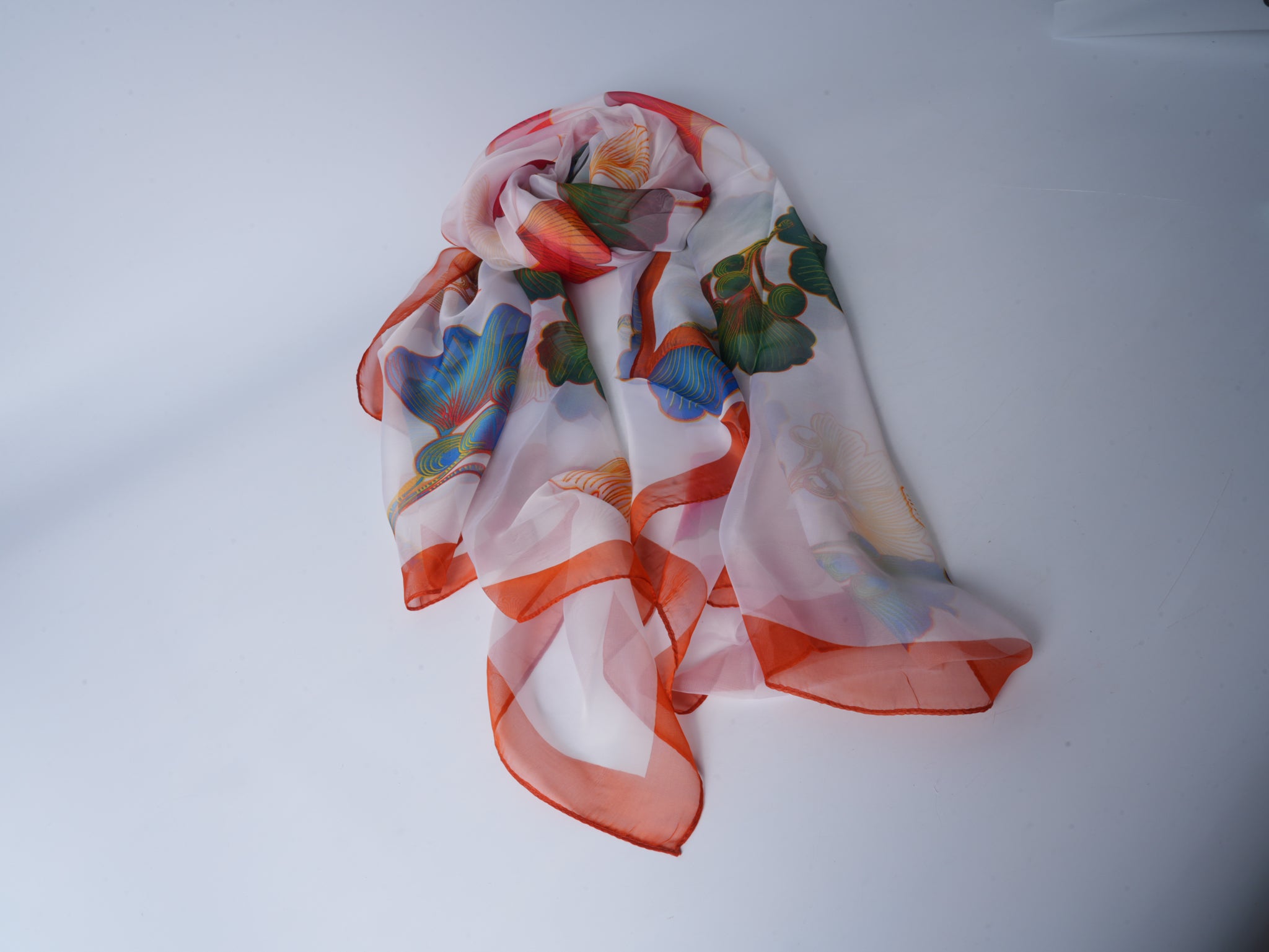 Ginkgo Soft Beach Scarf