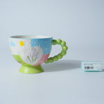 Blue Sky Flower Cartoon Cup