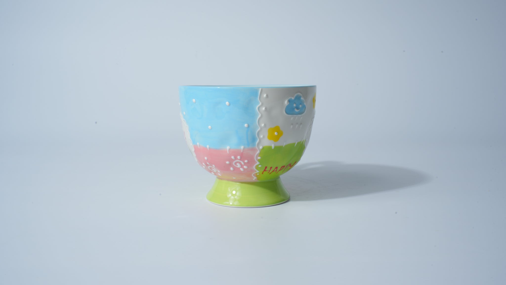 Blue Sky Flower Cartoon Cup