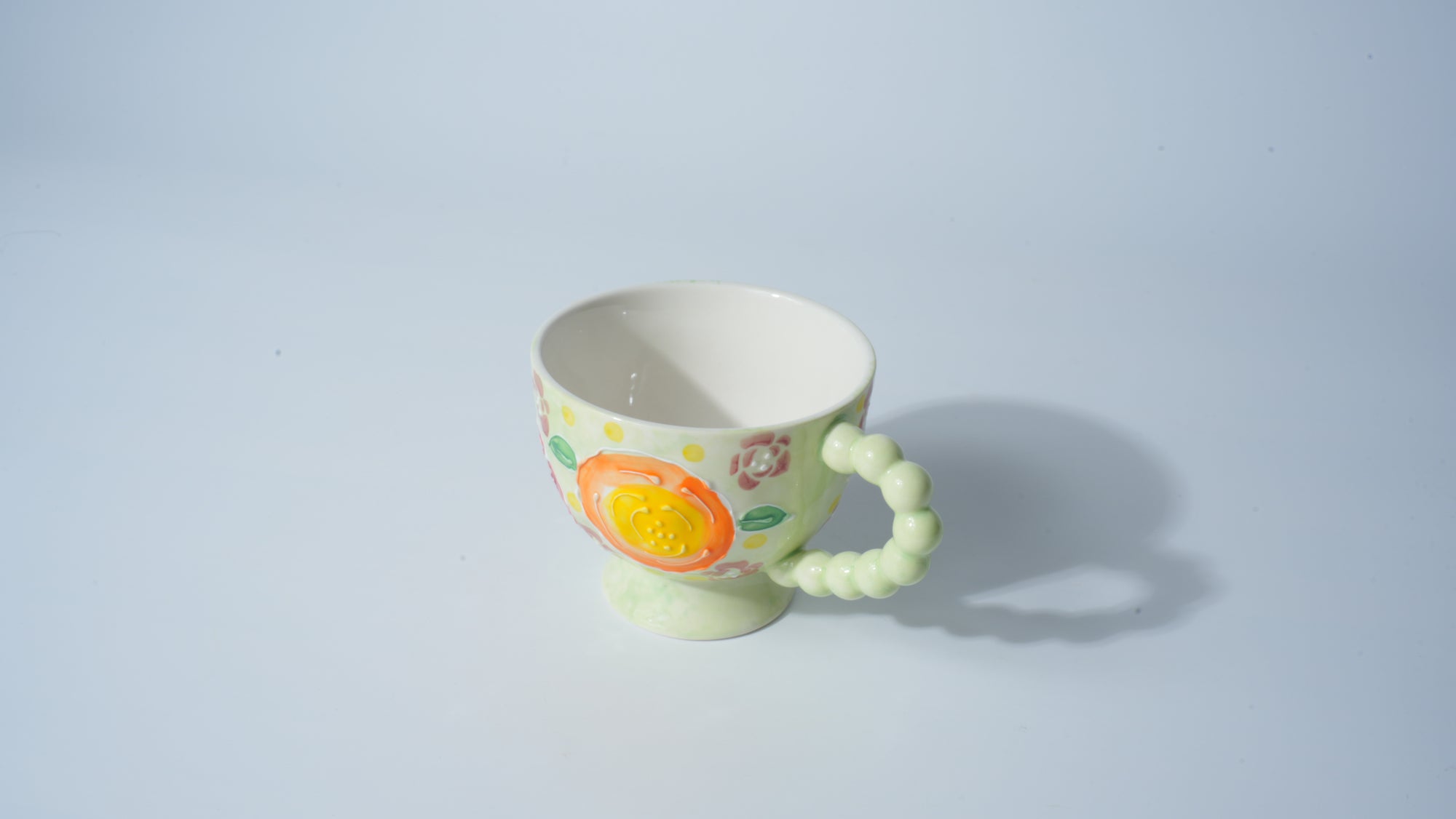 Rose Flower Cartoon Cup