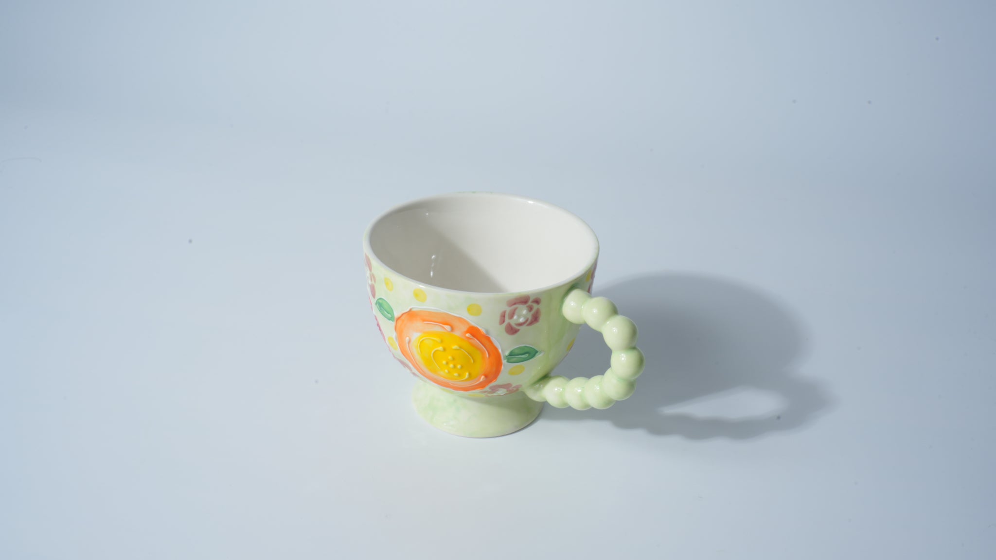 Rose Flower Cartoon Cup