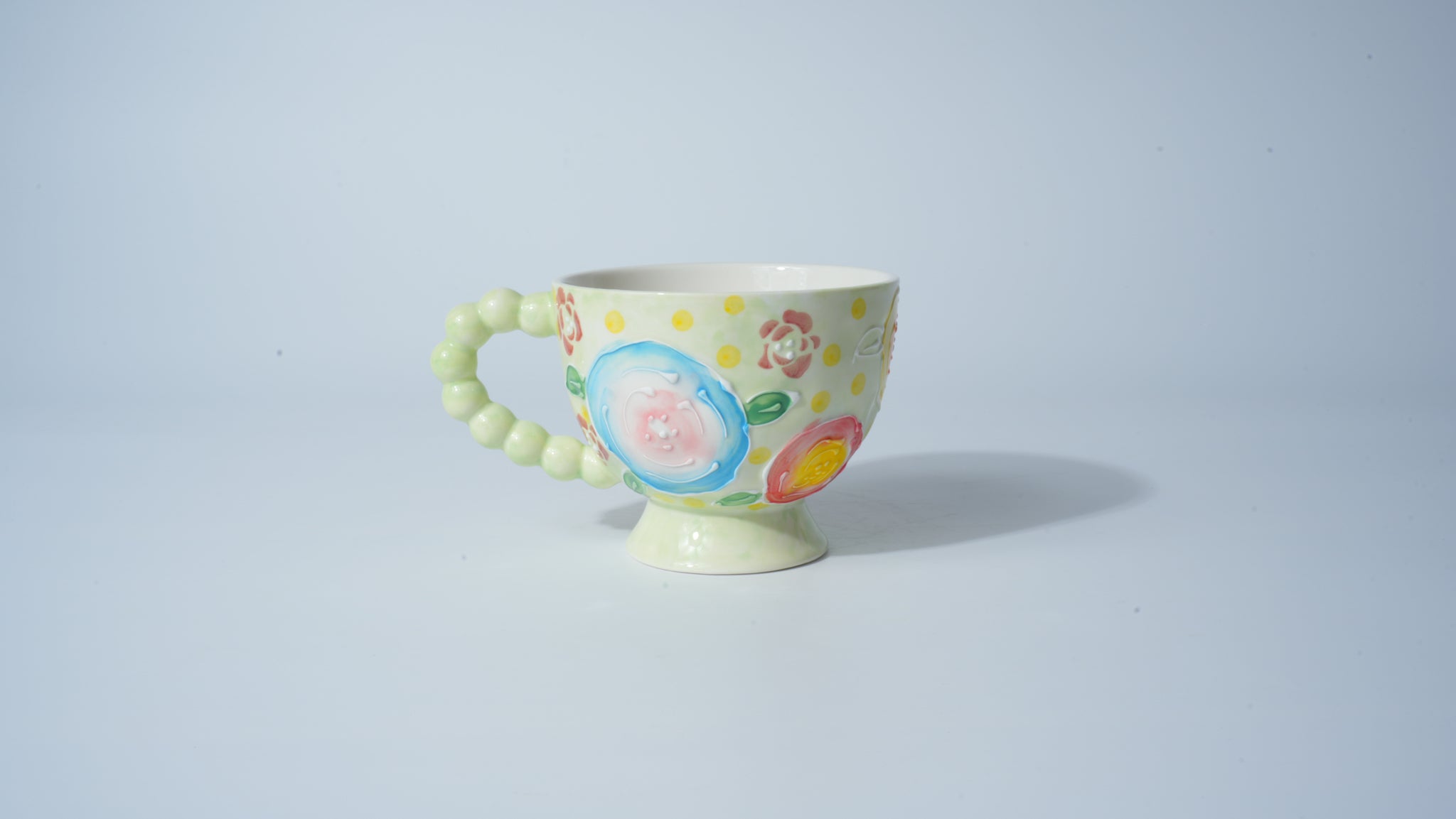 Rose Flower Cartoon Cup