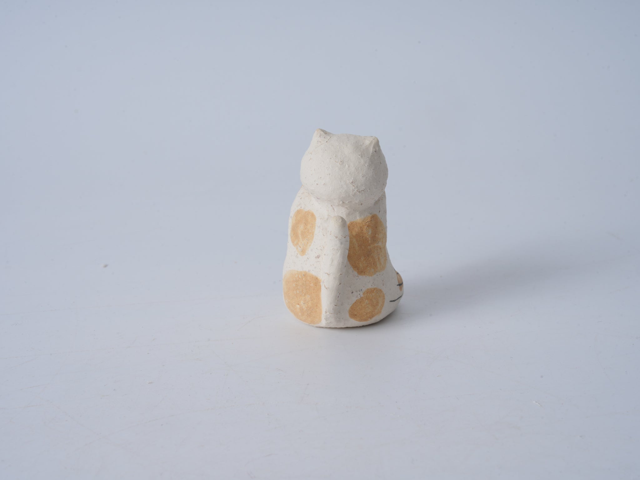 Rustic Sitting Pig Figurine