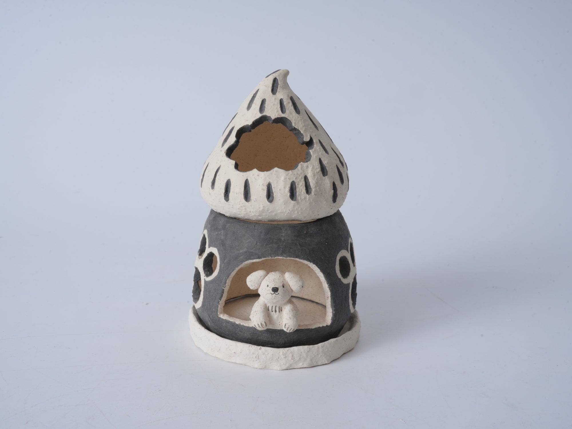 Ceramic Cat Paw Candle Holder