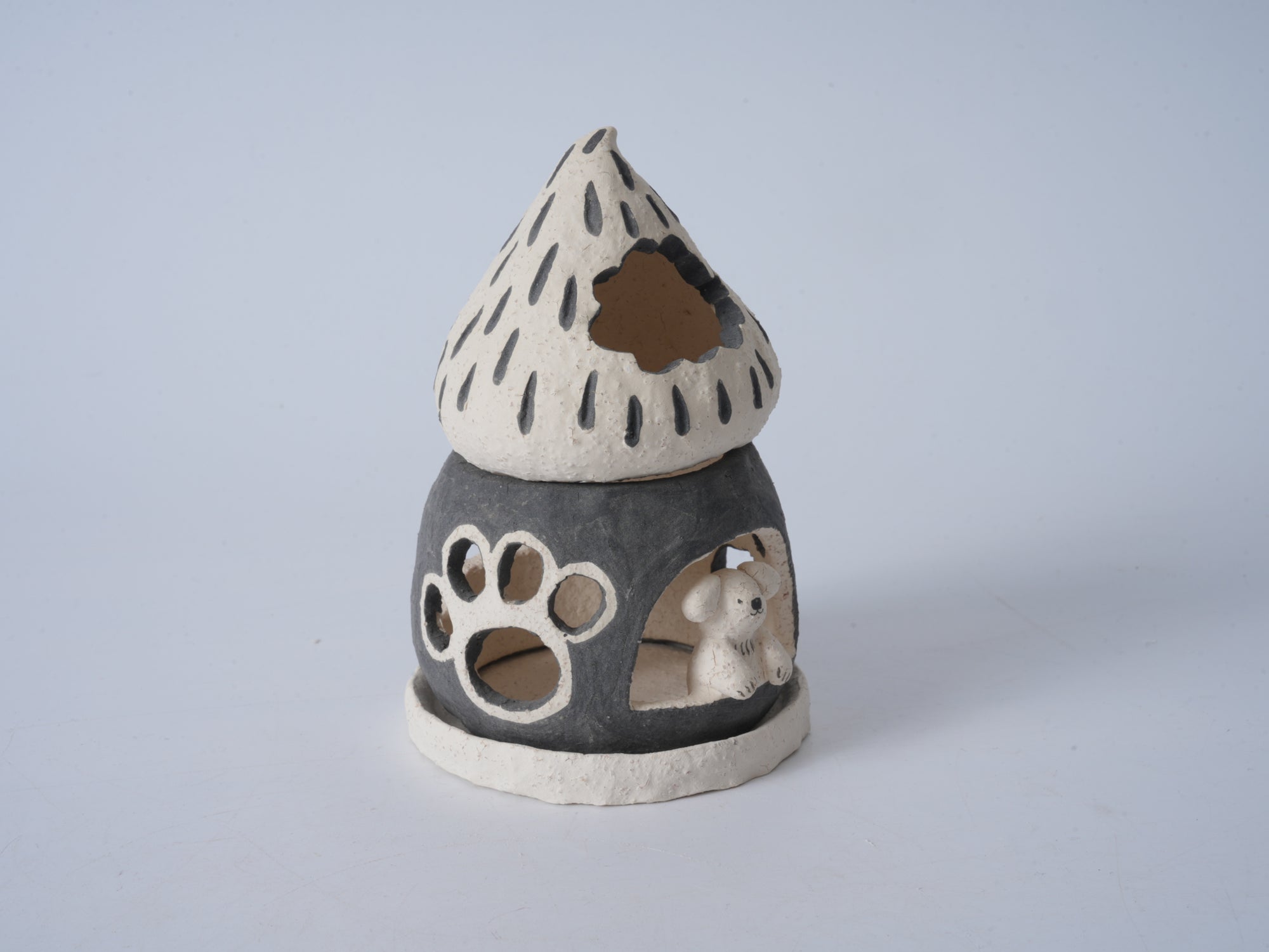 Ceramic Cat Paw Candle Holder