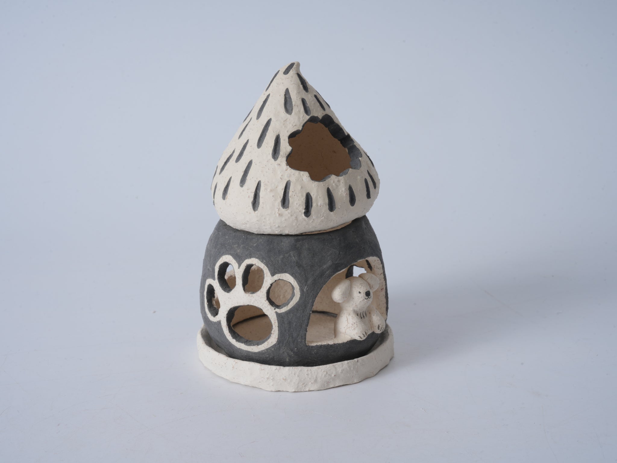Ceramic Cat Paw Candle Holder