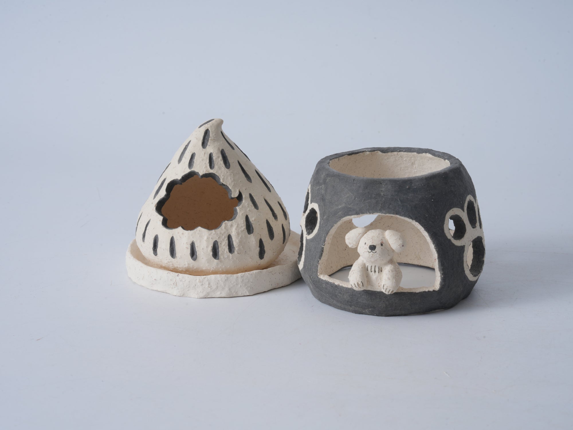 Ceramic Cat Paw Candle Holder