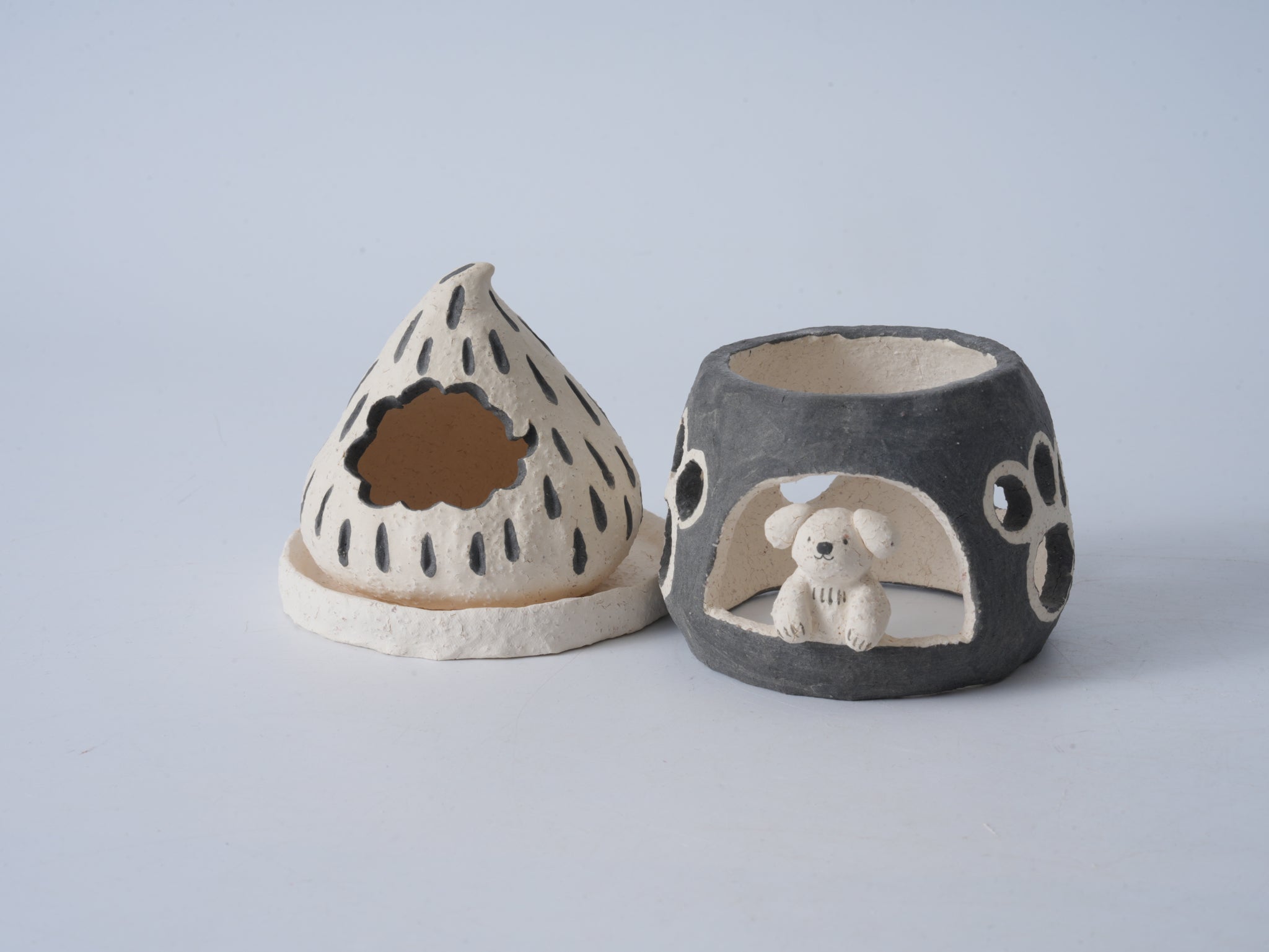 Ceramic Cat Paw Candle Holder