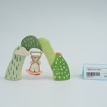 Small Animal on Swing Figurine