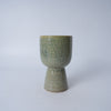 Aqua Tall Pedestal Ceramic Planter – Small