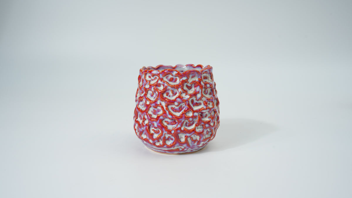 Indented Irregular Ceramic Planter