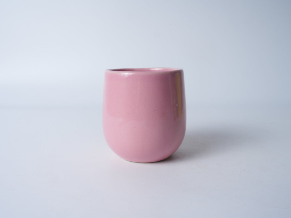 Ceramic Drum-Shaped Planter