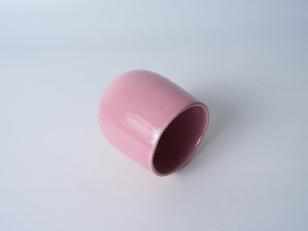 Ceramic Drum-Shaped Planter
