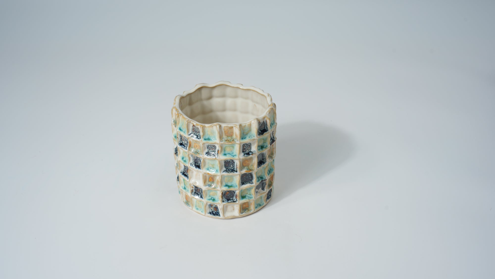 Ceramic Mosaic Planter