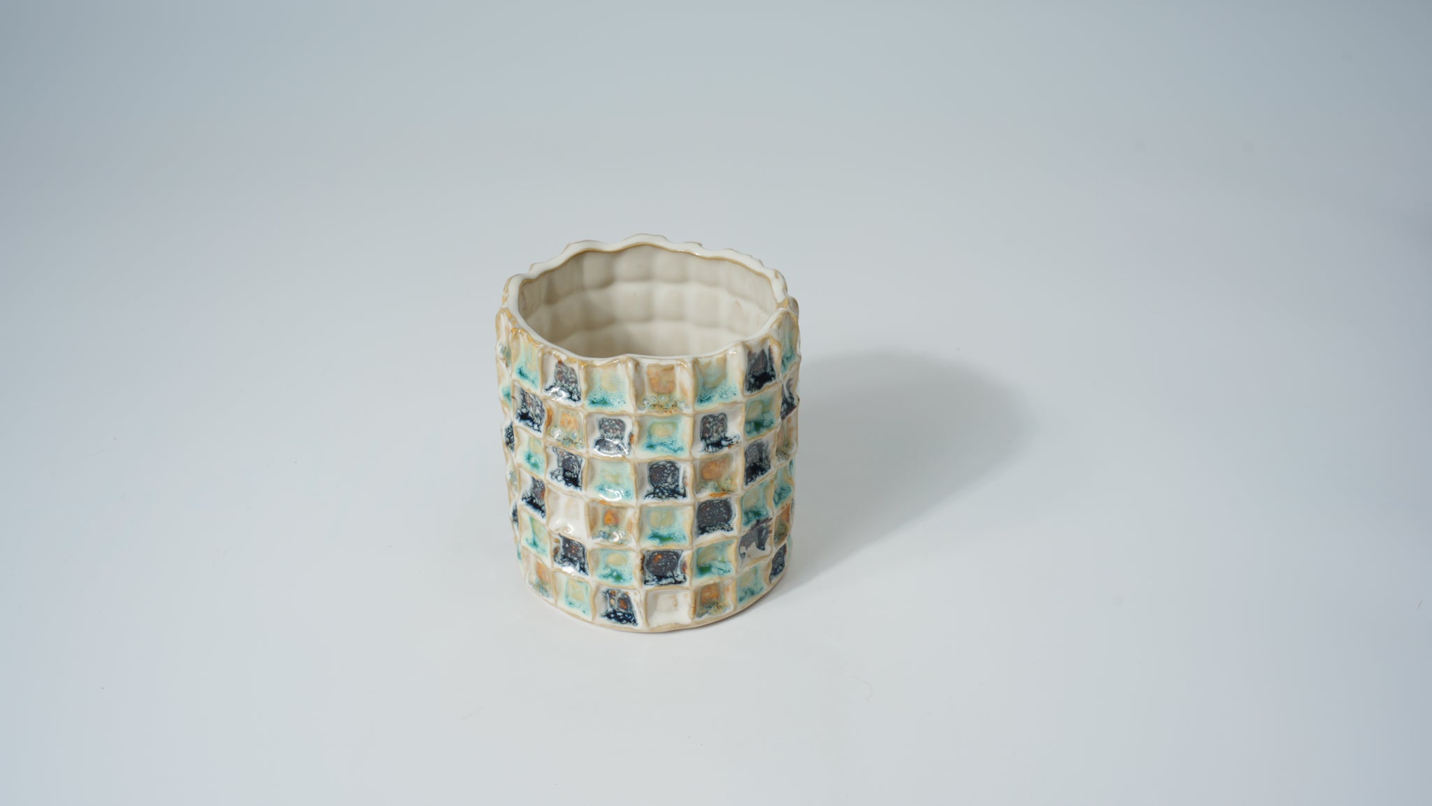 Ceramic Mosaic Planter