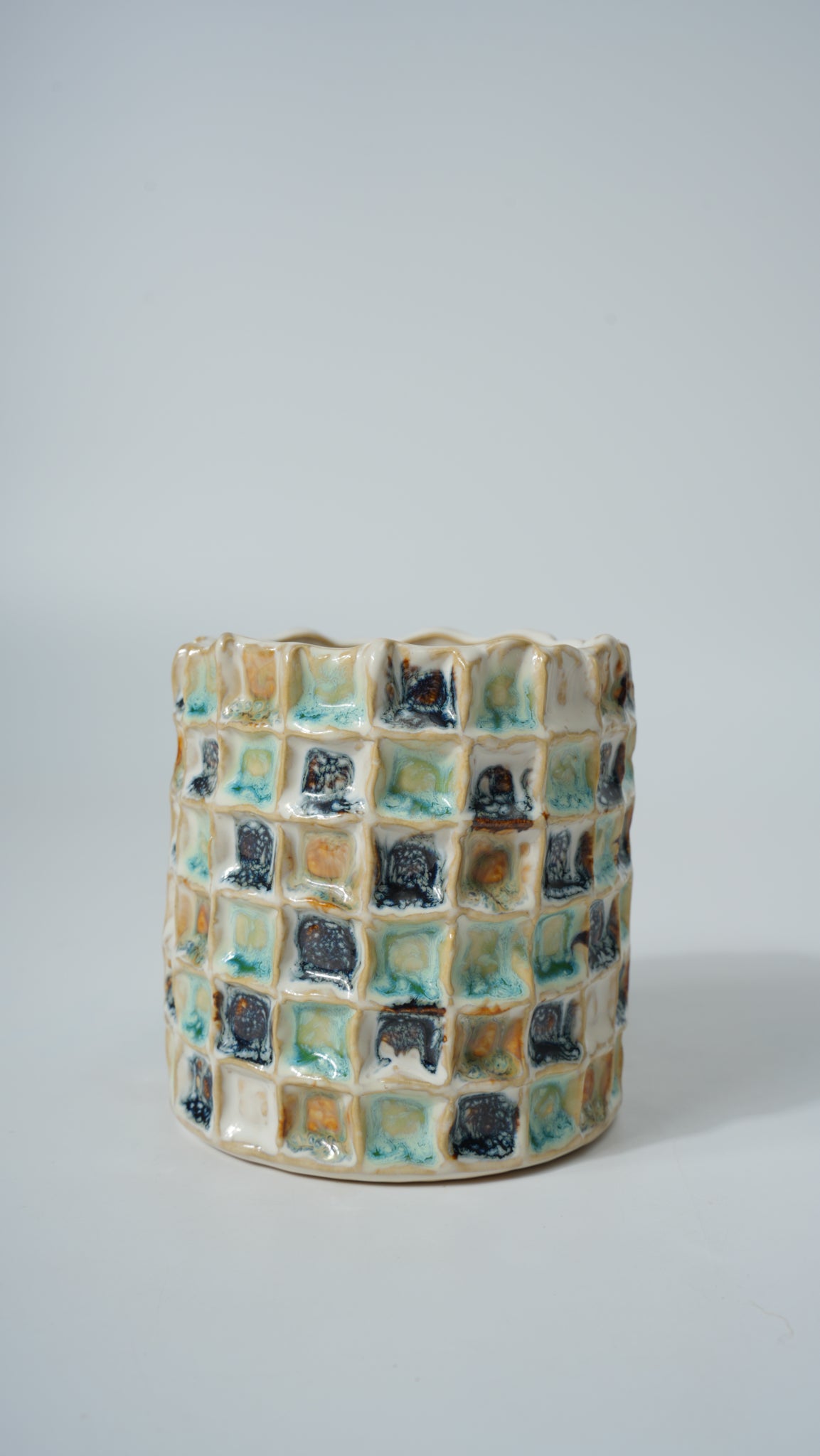 Ceramic Mosaic Planter