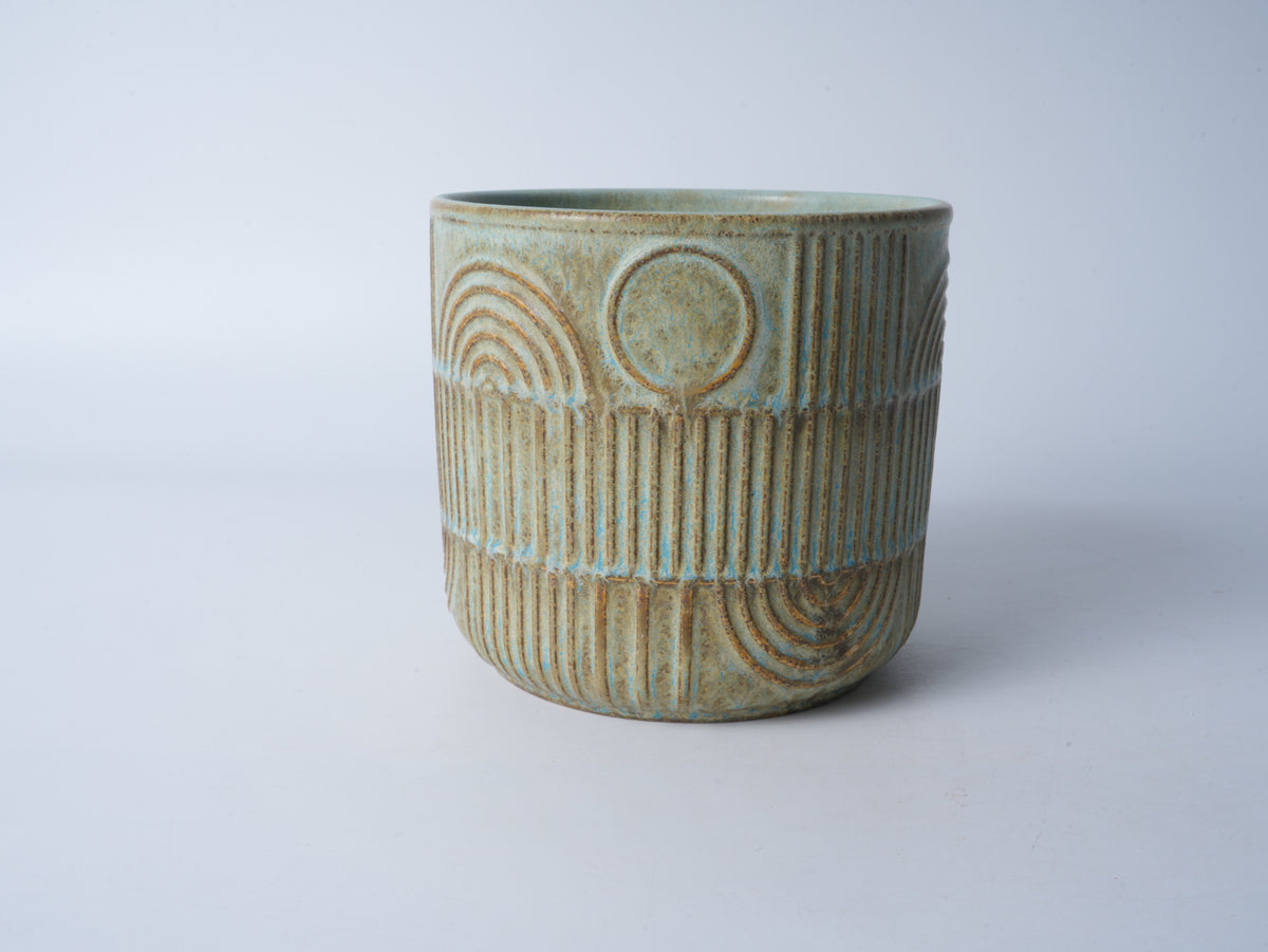 Ceramic Curved Planter