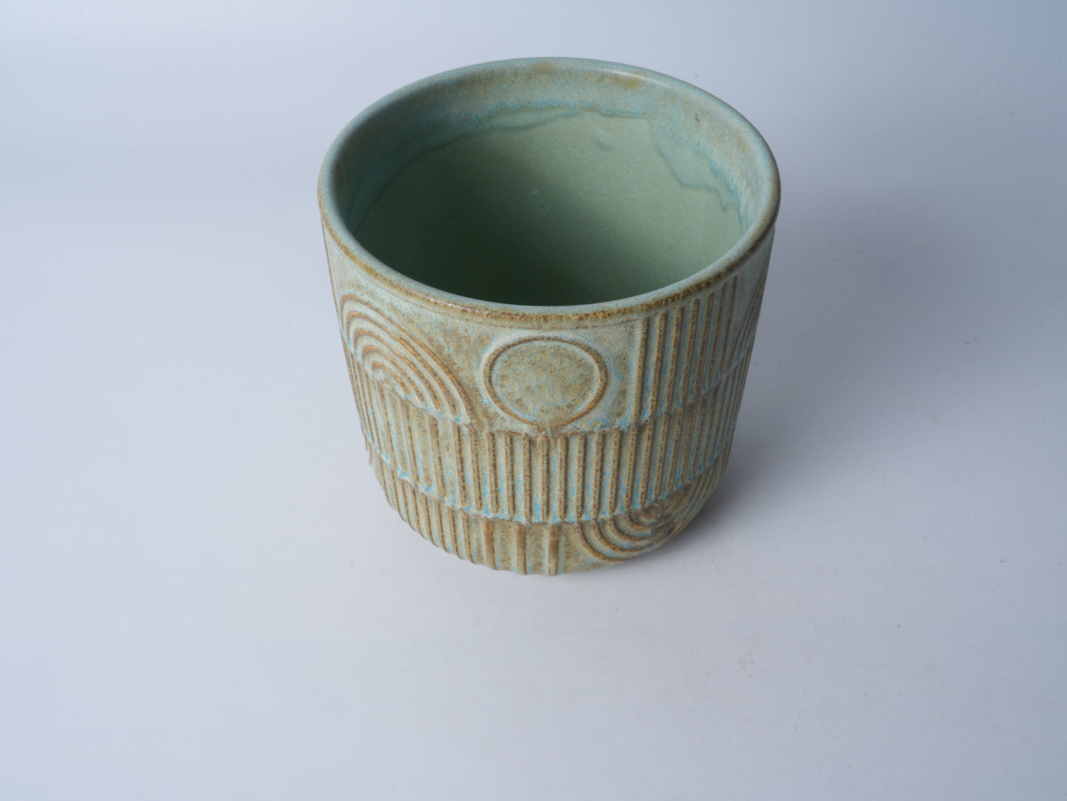 Ceramic Curved Planter