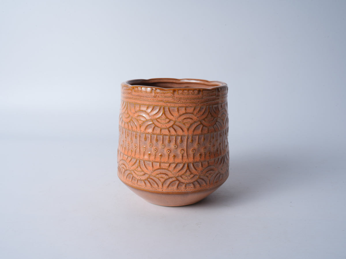 Ceramic Vintage Pattern Planter