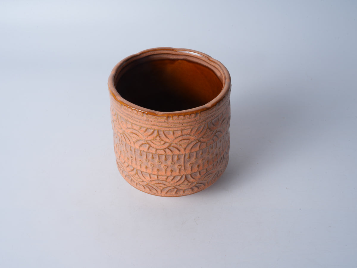 Ceramic Vintage Pattern Planter