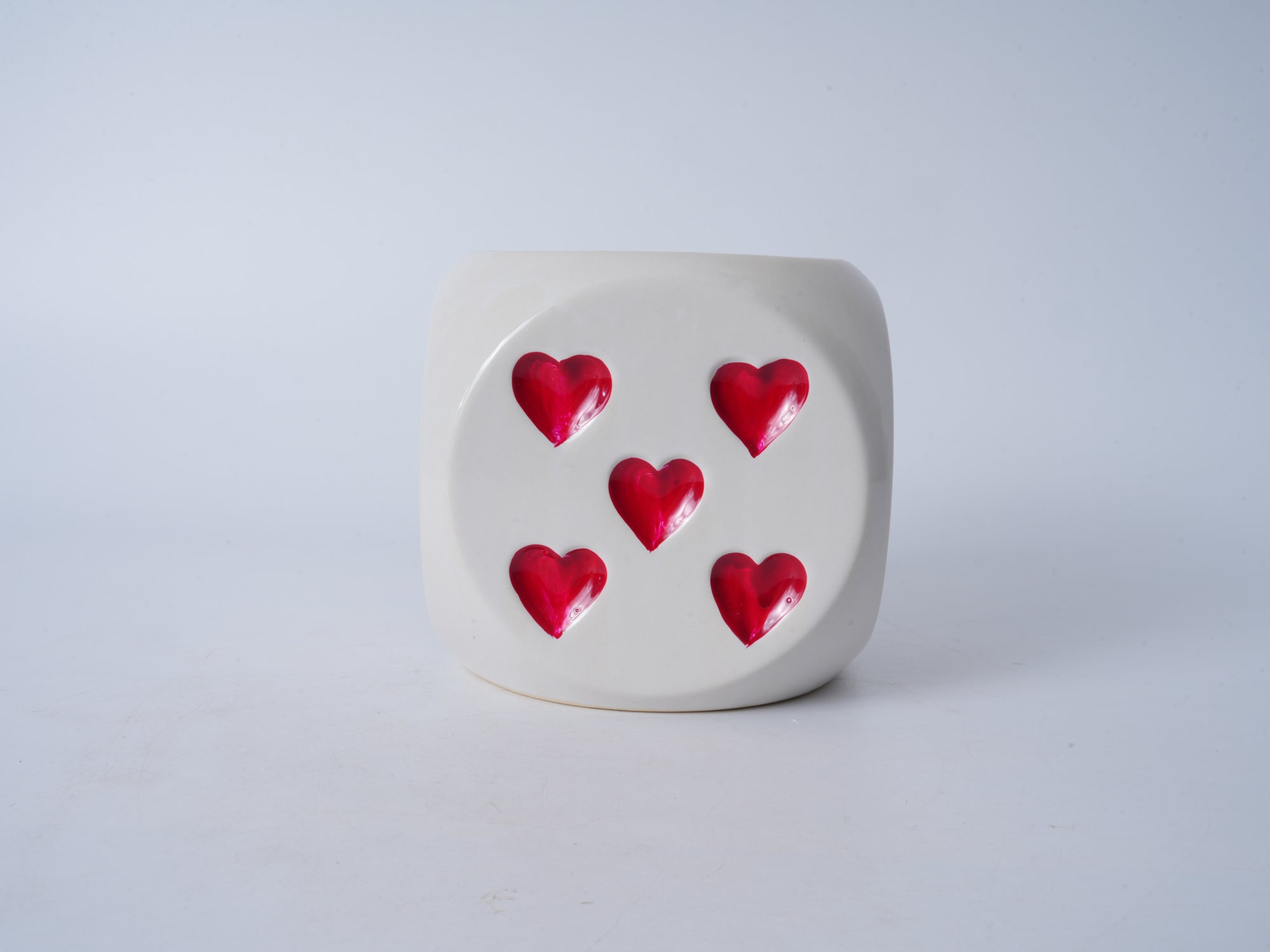 Ceramic Heart Pattern Planter