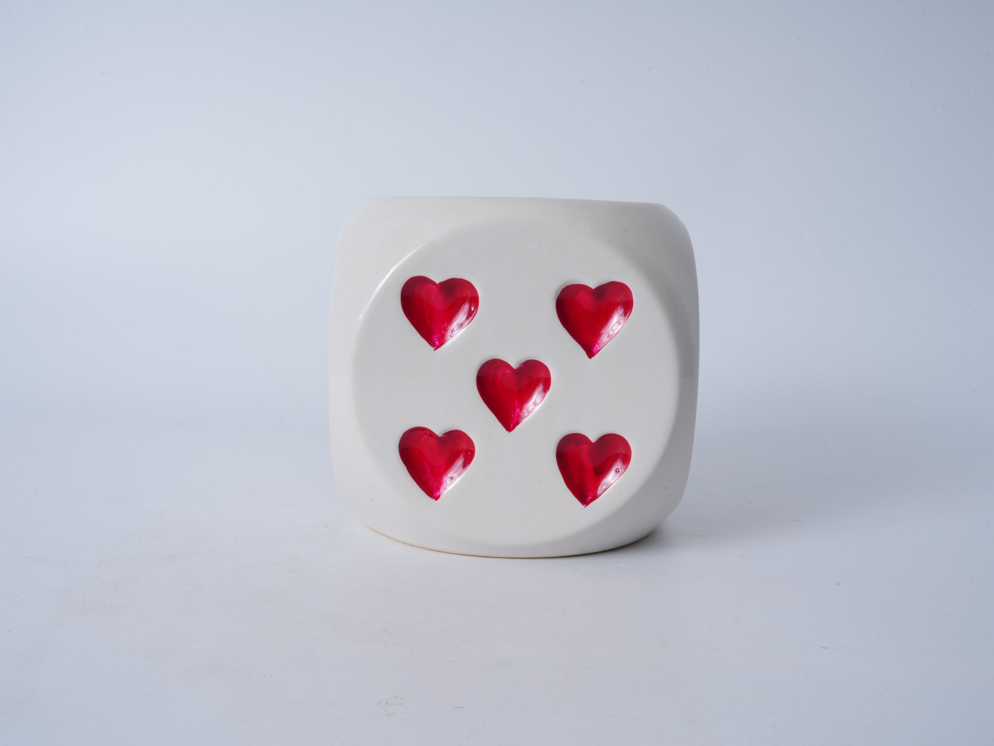 Ceramic Heart Pattern Planter