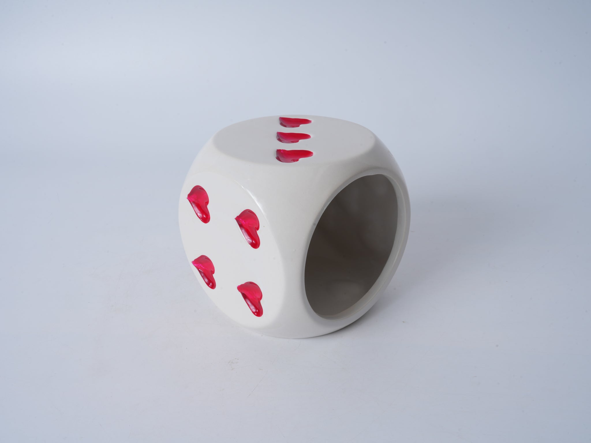Ceramic Heart Pattern Planter